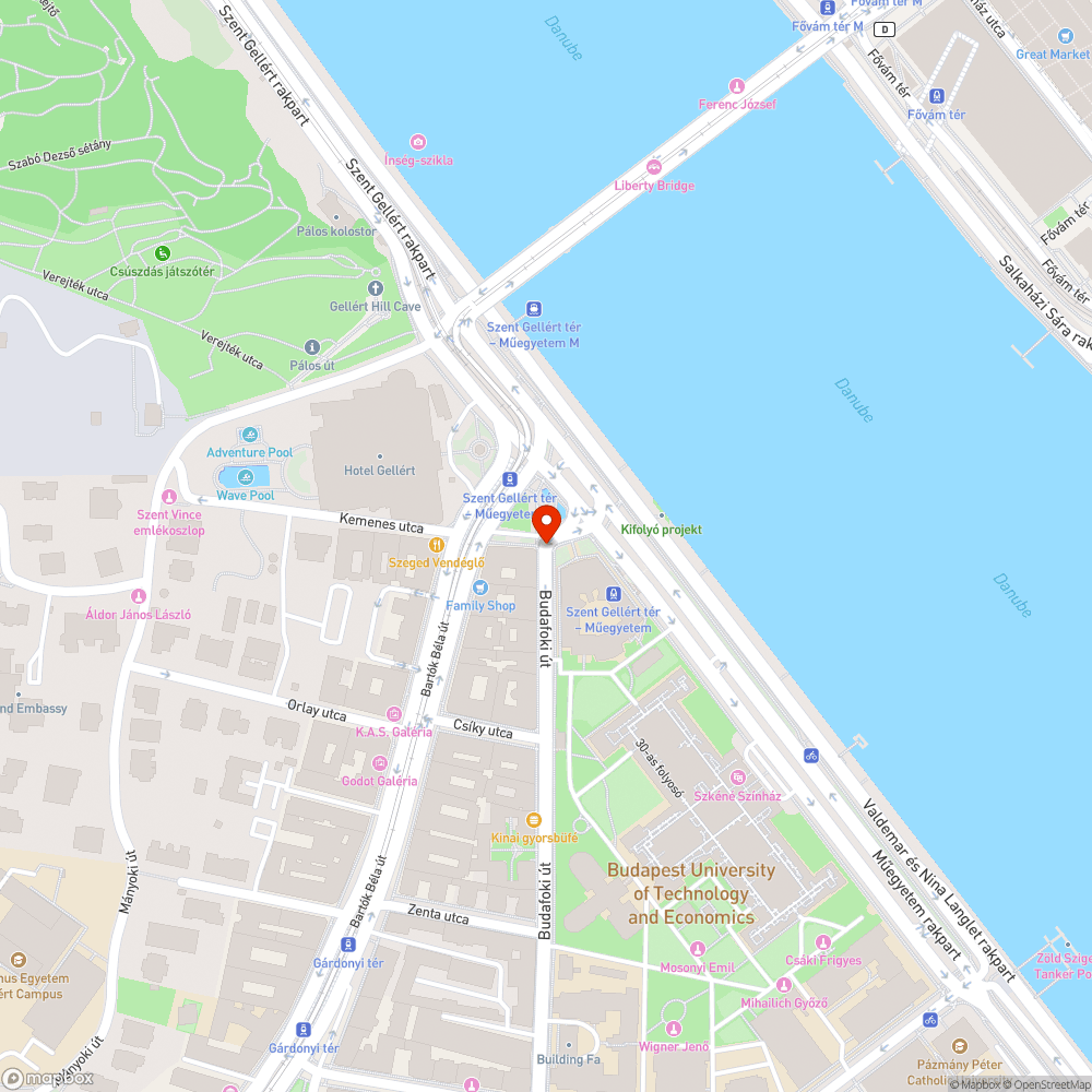 Kidöntött betonkocka bejelentés helye