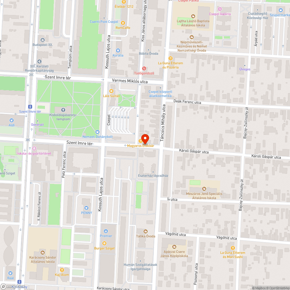 Illegális szemétlerakás bejelentés helye