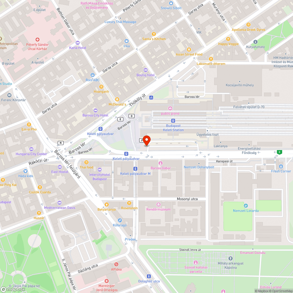 Illegális szemétlerakás bejelentés helye