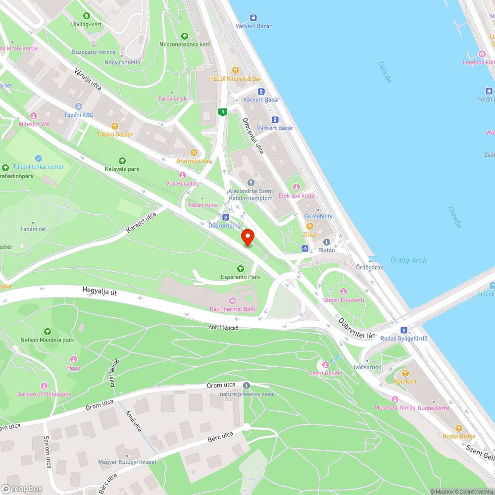 Veszélyes kerékpárút bejelentés helye