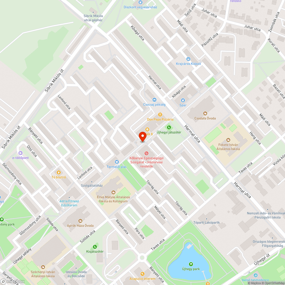 Rozsdafoltok bejelentés helye