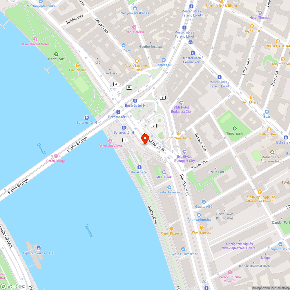 Üres tábla bejelentés helye