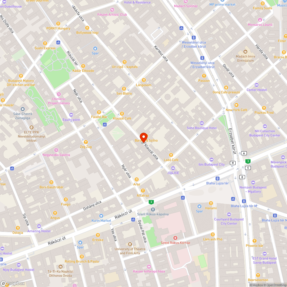 Kiégett lámpa bejelentés helye