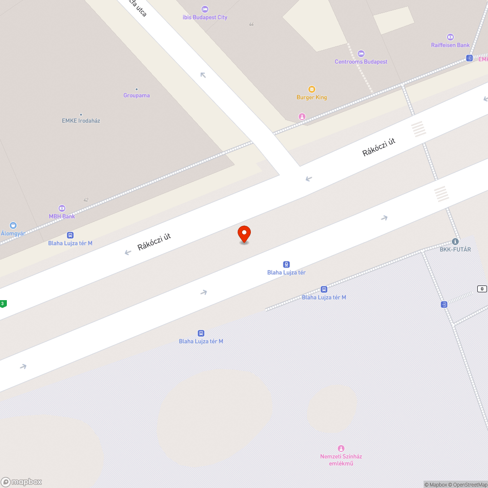 Otthagyott fedlap a Blaha Lujza térnél. bejelentés helye