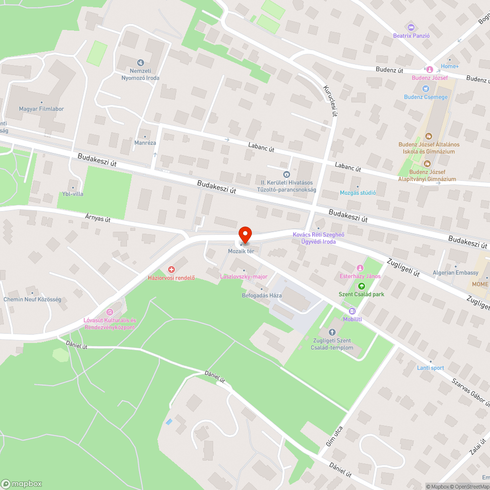 A szelektív hulladékgyűjtő akadályozza a kilátást bejelentés helye