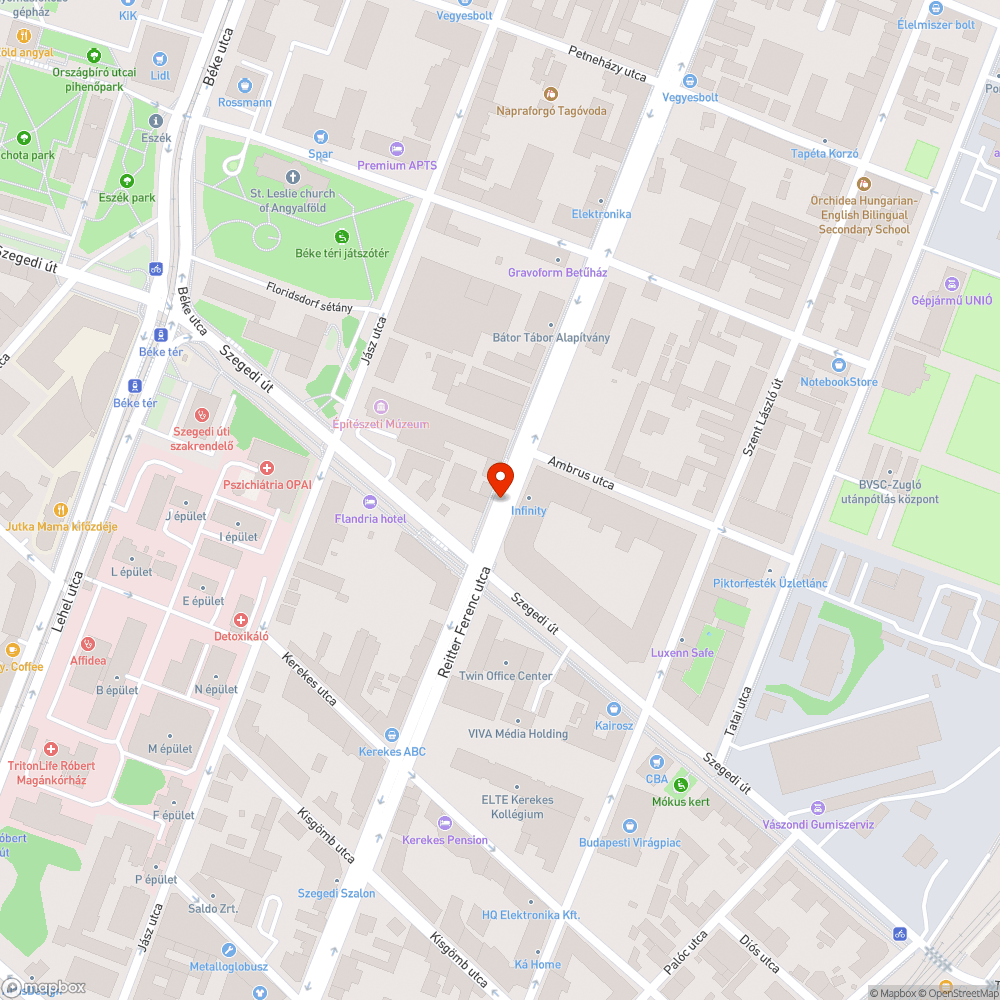 Cigarettacsikkes buszmegálló bejelentés helye