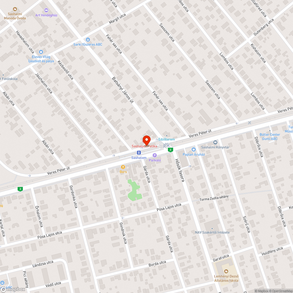 Rendetlen HÉV állomás bejelentés helye