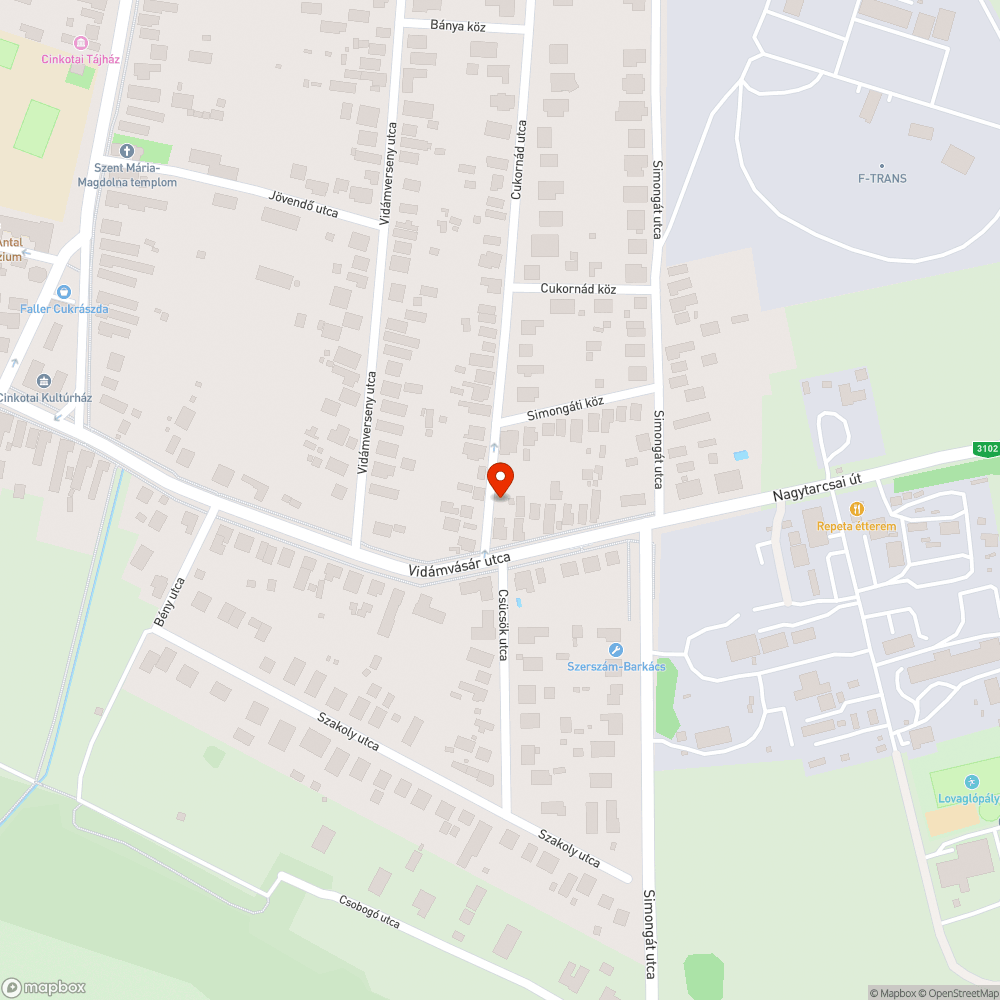 Tele az utca kátyúval... bejelentés helye