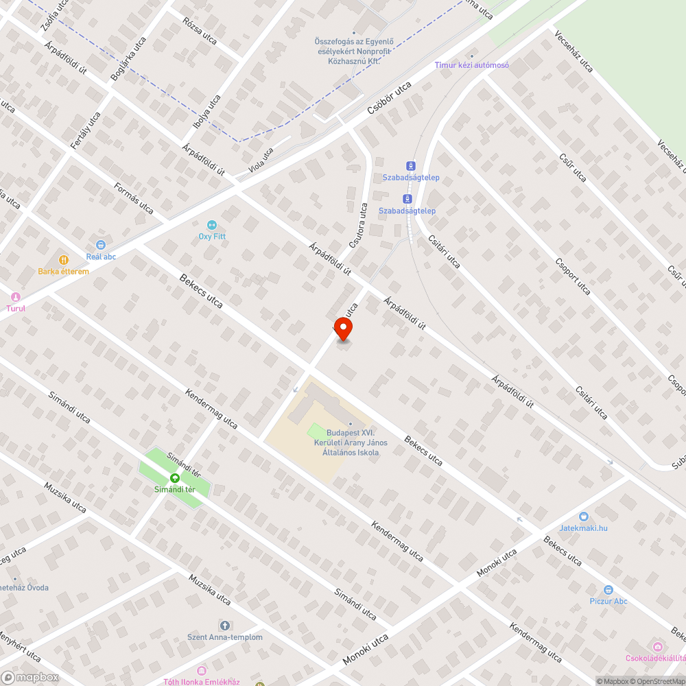 Teljesen eldugult vízelvezető bejelentés helye