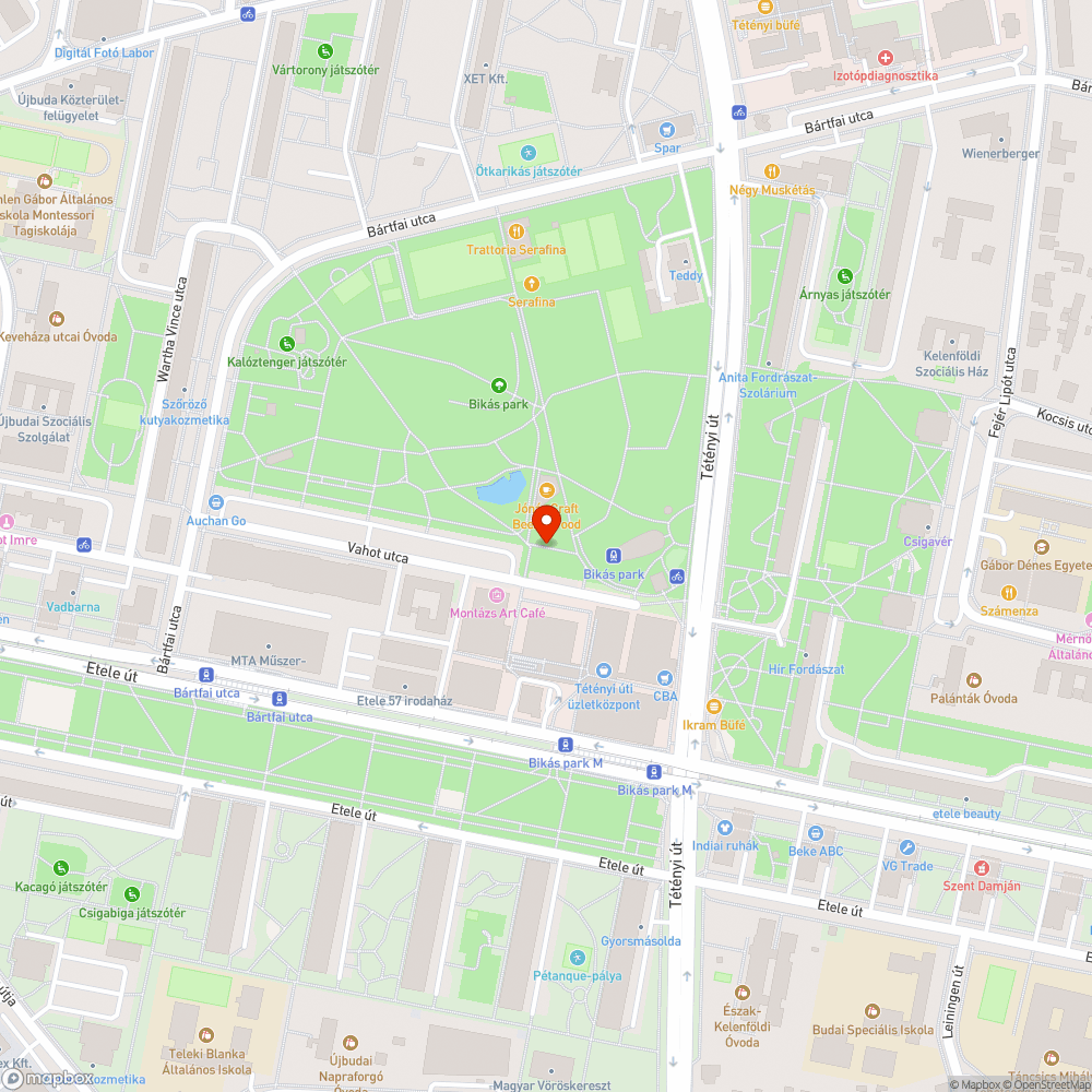 Egyenetlen, kiálló térburkolat bejelentés helye