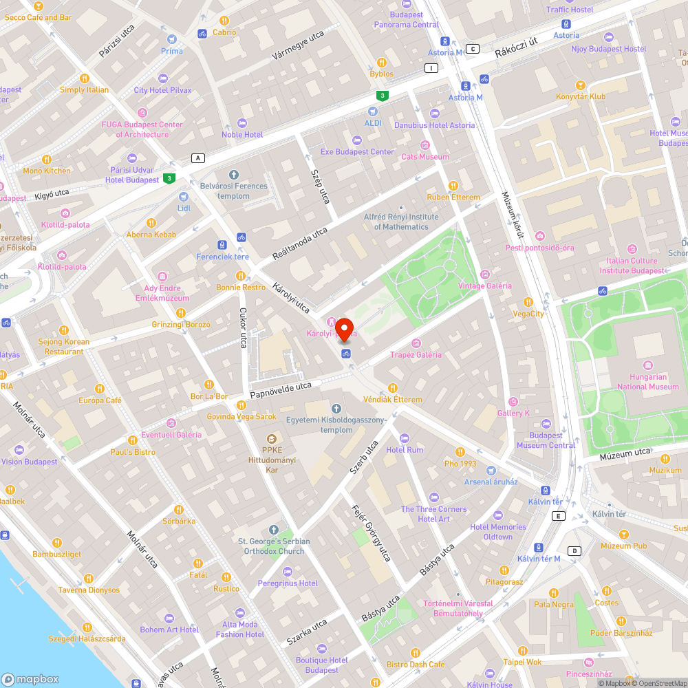 Feldőlt kőakadály (2.) bejelentés helye