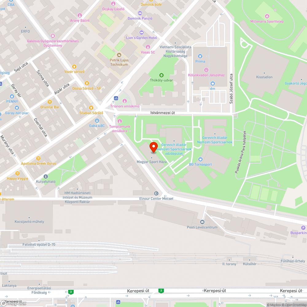 Nagy kátyú főúton bejelentés helye