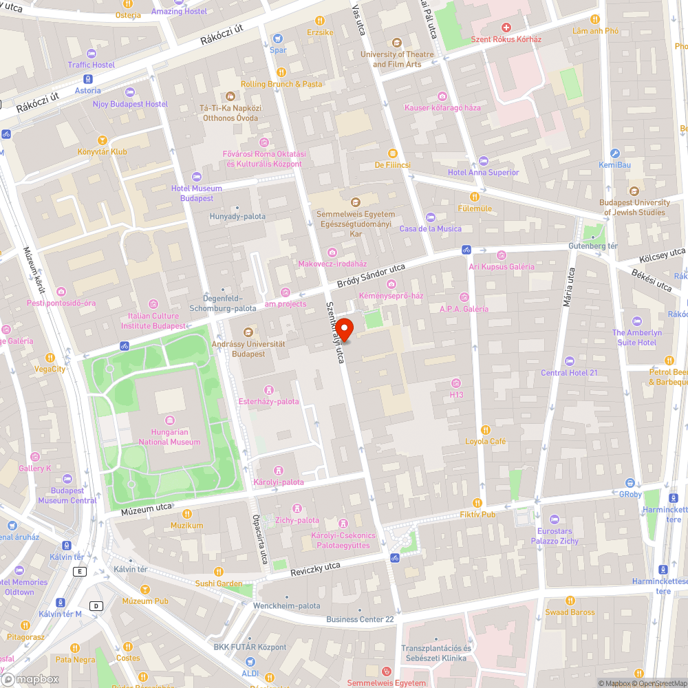 Túlcsorduló szemetes bejelentés helye