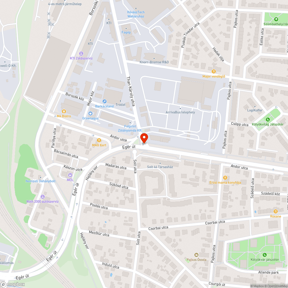 Haszontalan közlekedési lámpa bejelentés helye