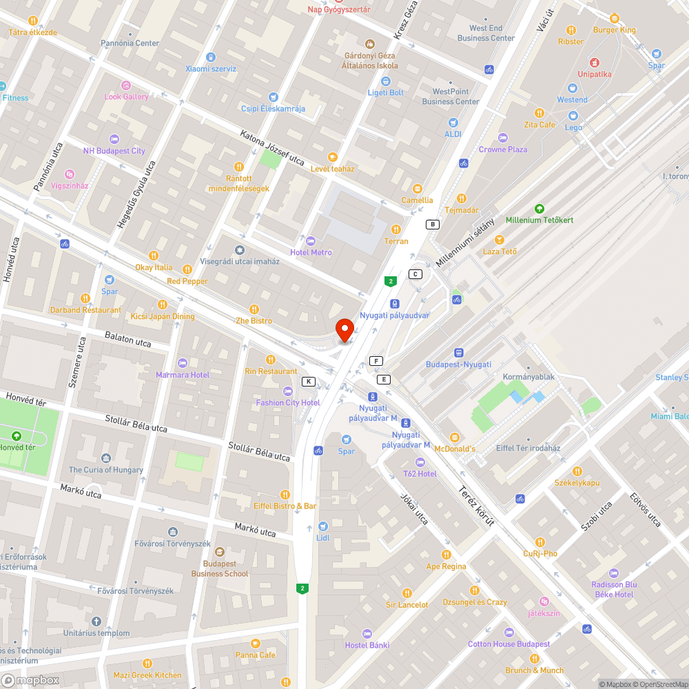 Kinőtt faveremrács bejelentés helye