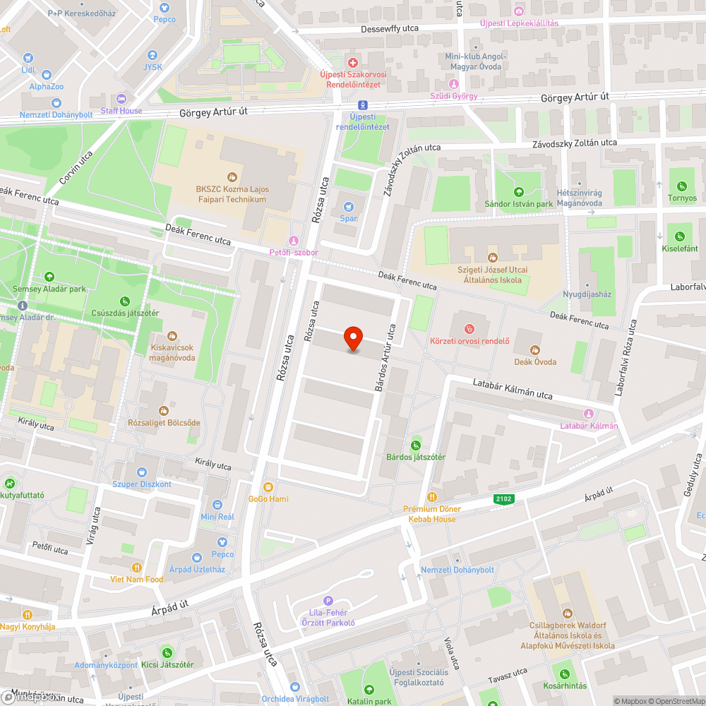 Nincs világítás, csere szükséges bejelentés helye