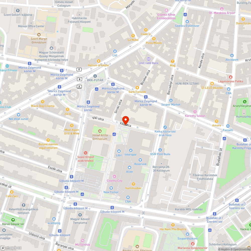 Utcán hagyott gumiabroncsok bejelentés helye