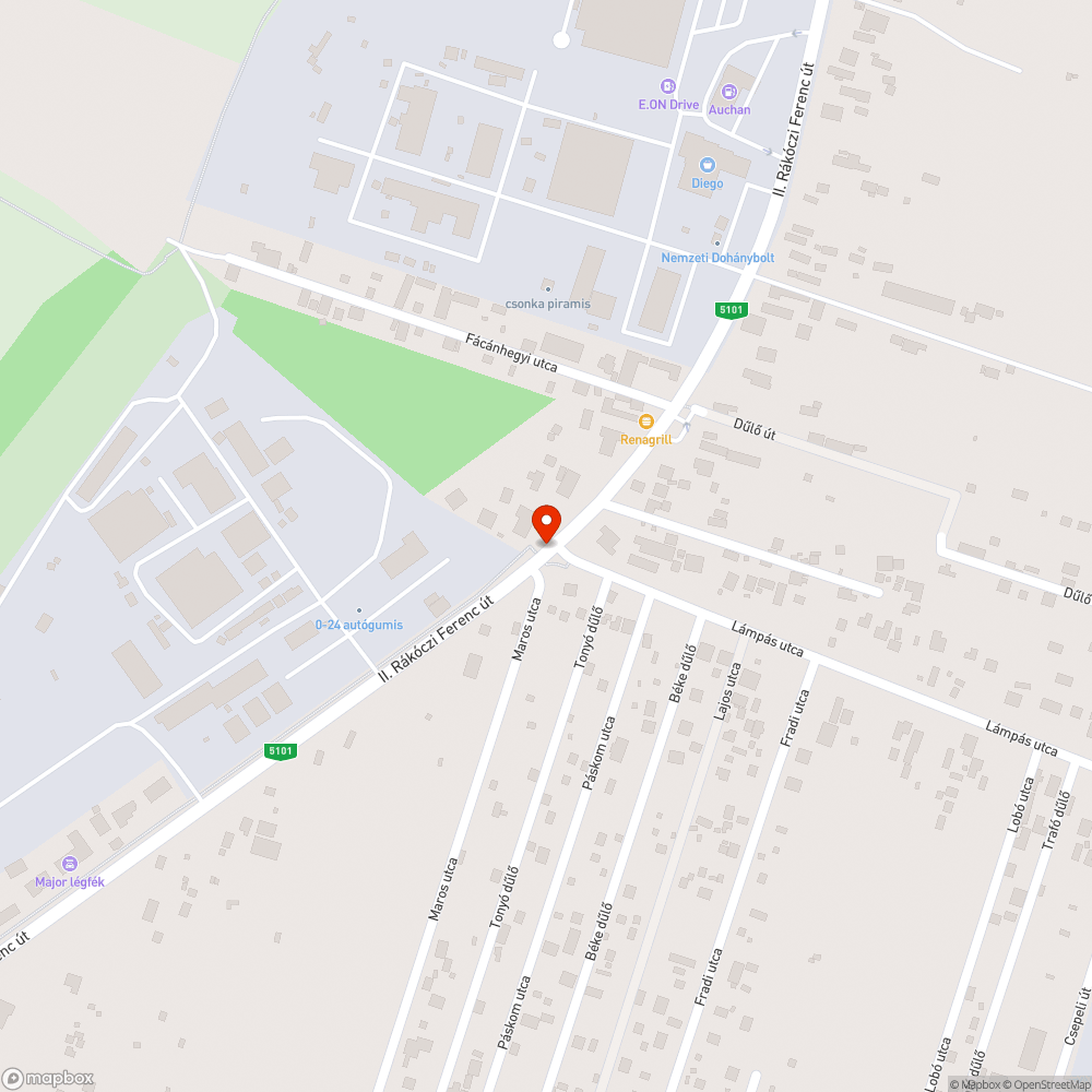 Fedlap meletti lyuk bejelentés helye