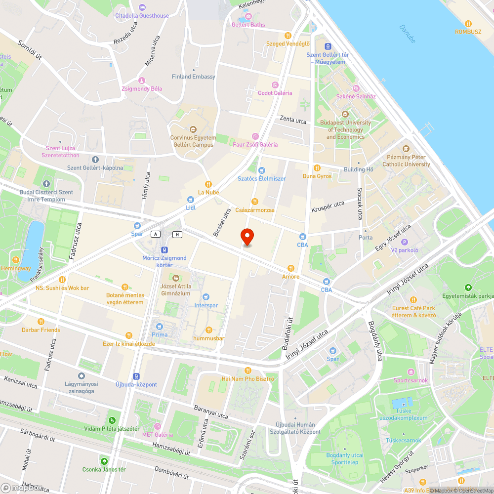 Megrongálódott csőkorlát bejelentés helye