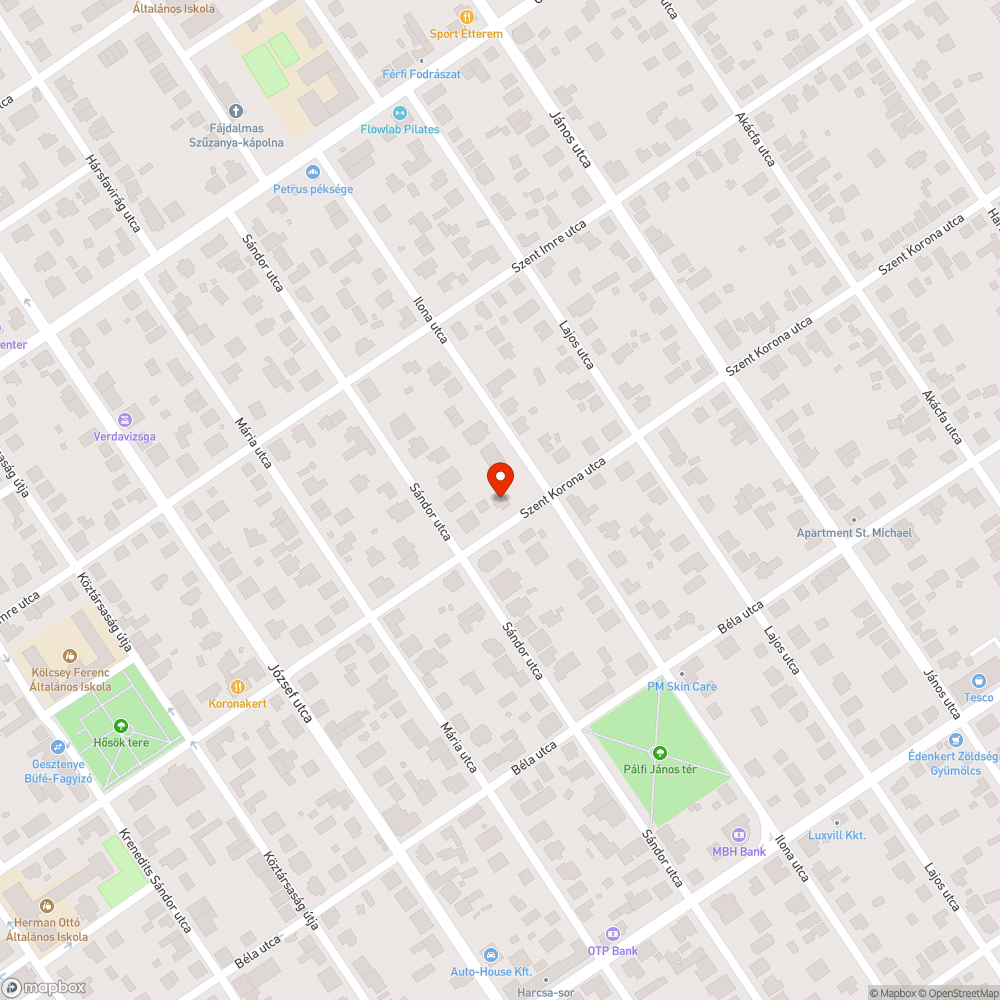 Egyenetlen járda bejelentés helye