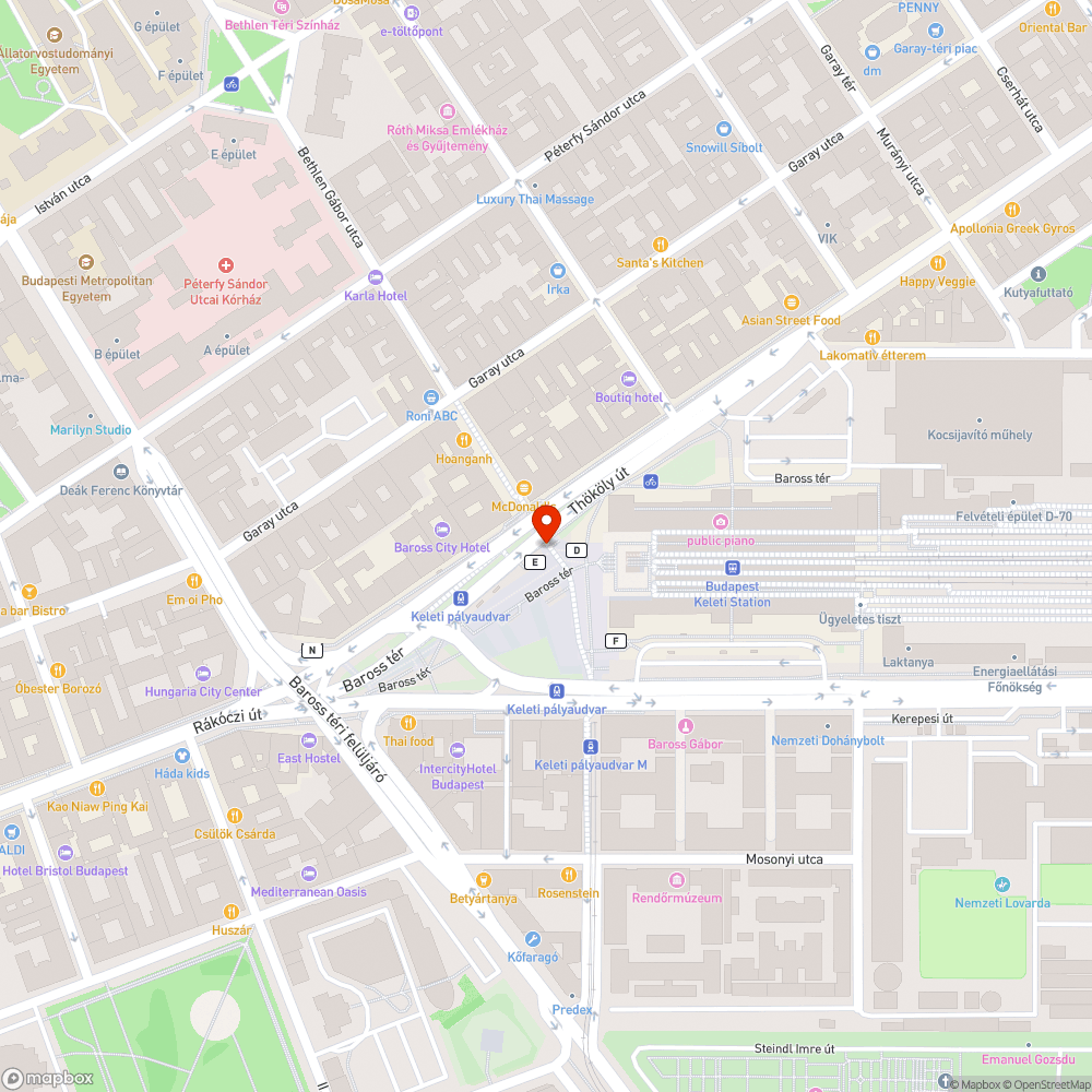 Matricás jelzőlámpa, jelzőtábla bejelentés helye