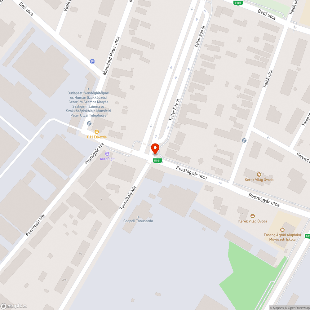 Vízelvezetés bejelentés helye