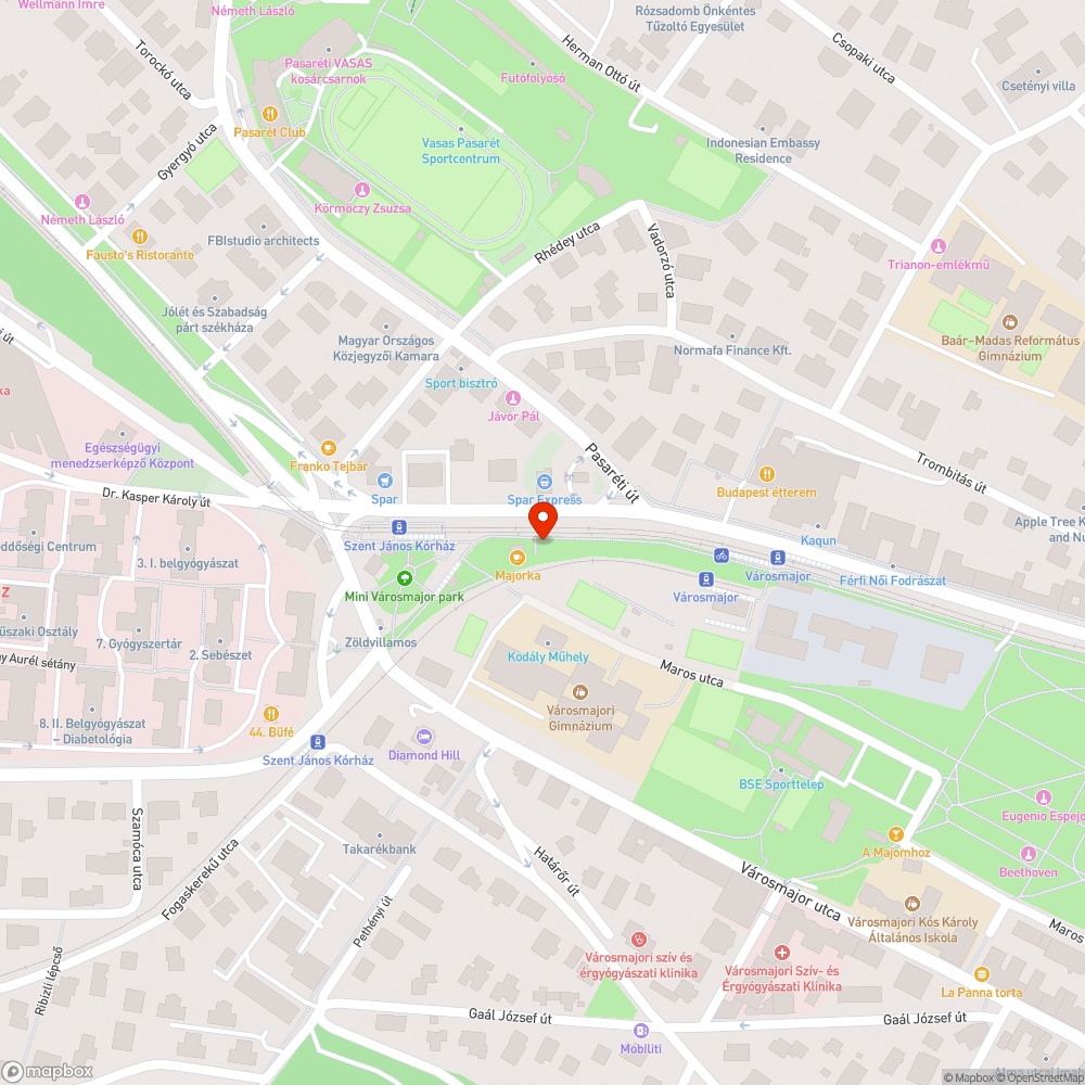 Szemét bejelentés helye