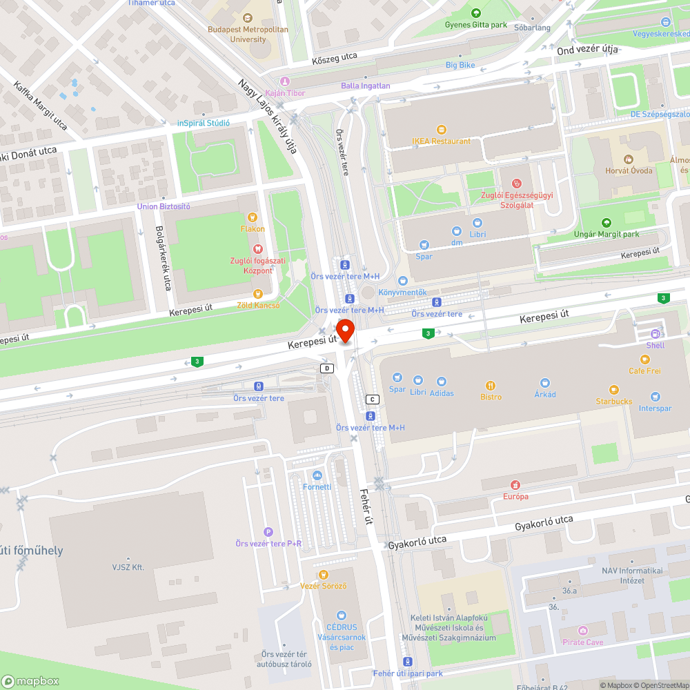 Tag és graffiti bejelentés helye