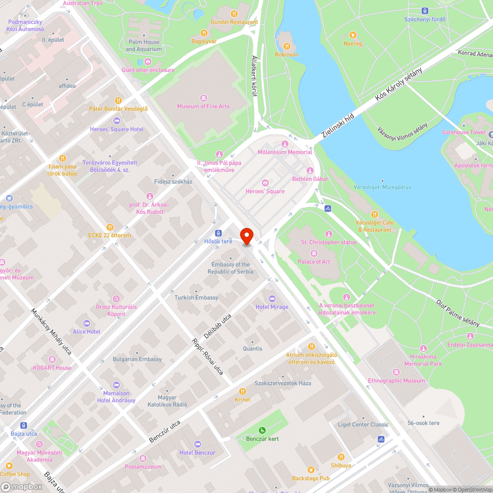 megrongált tábla bejelentés helye