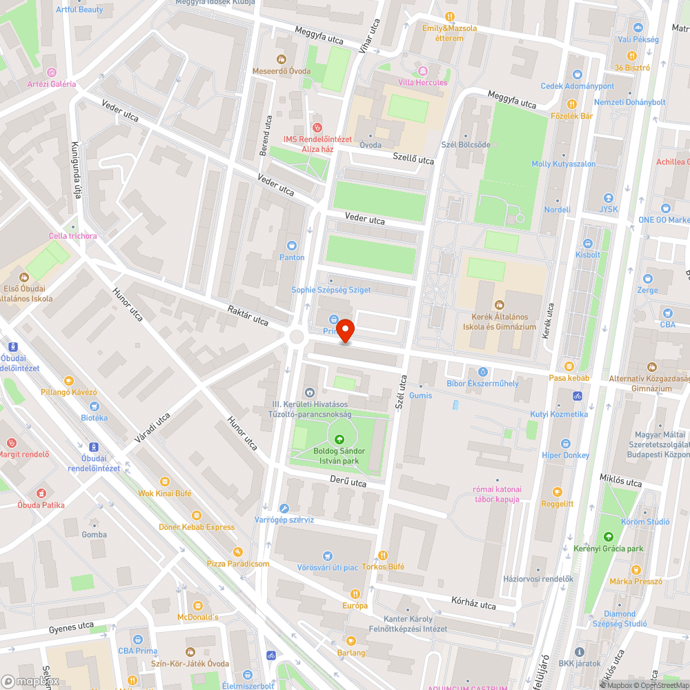 Veszélyes, elcsúszó aknafedő a járdán bejelentés helye