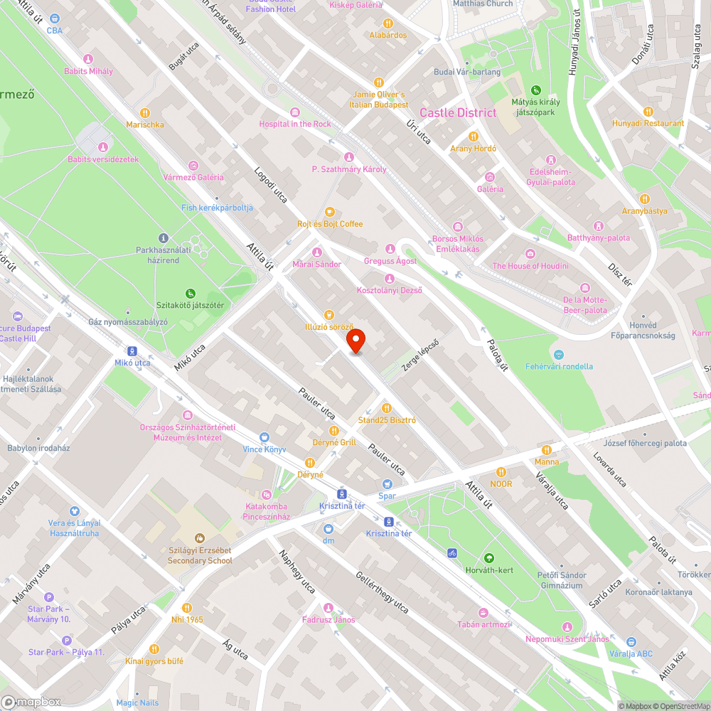 Forgalmi sávon való parkolás bejelentés helye