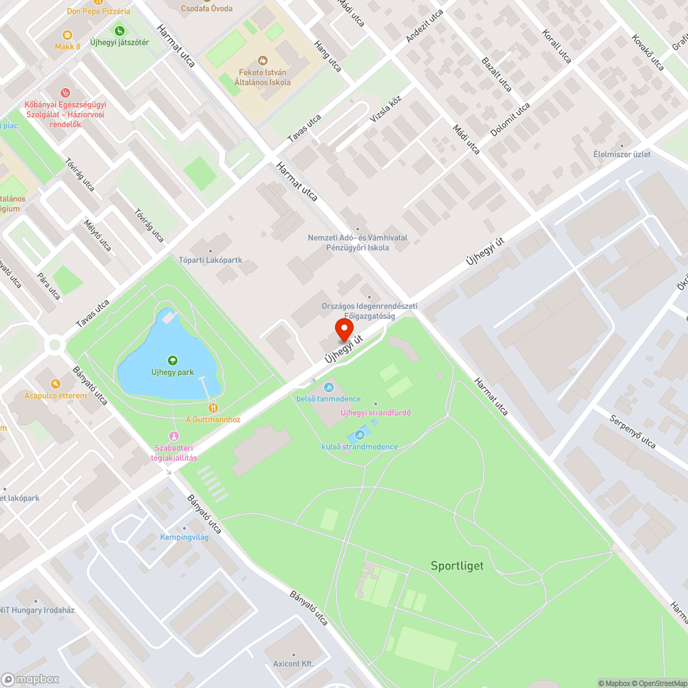 Ottmaradt terelőoszlop bejelentés helye