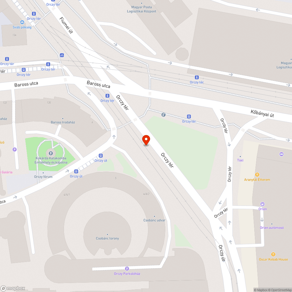 kezdődő kátyú bejelentés helye