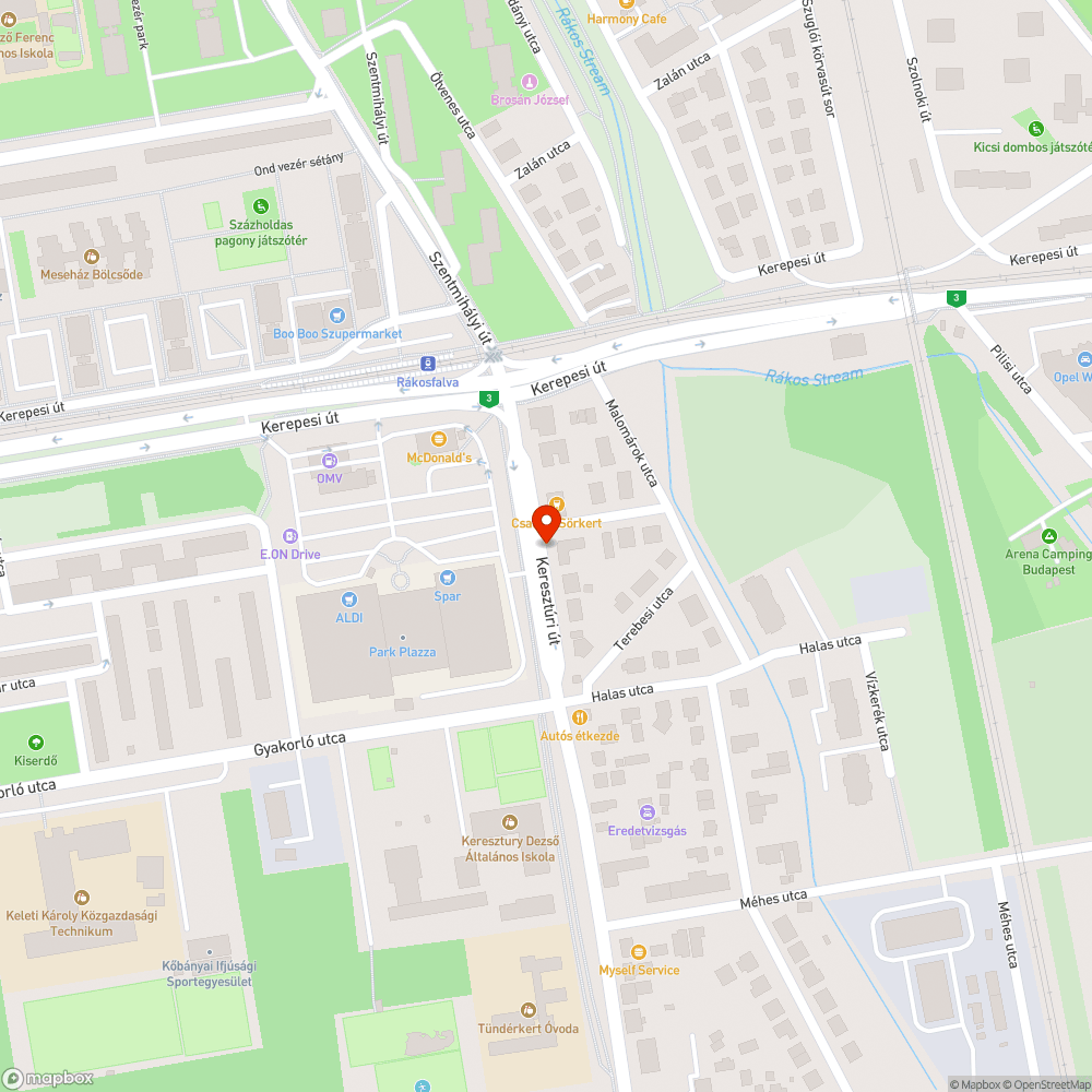 Értelmezhetetlen tábla bejelentés helye