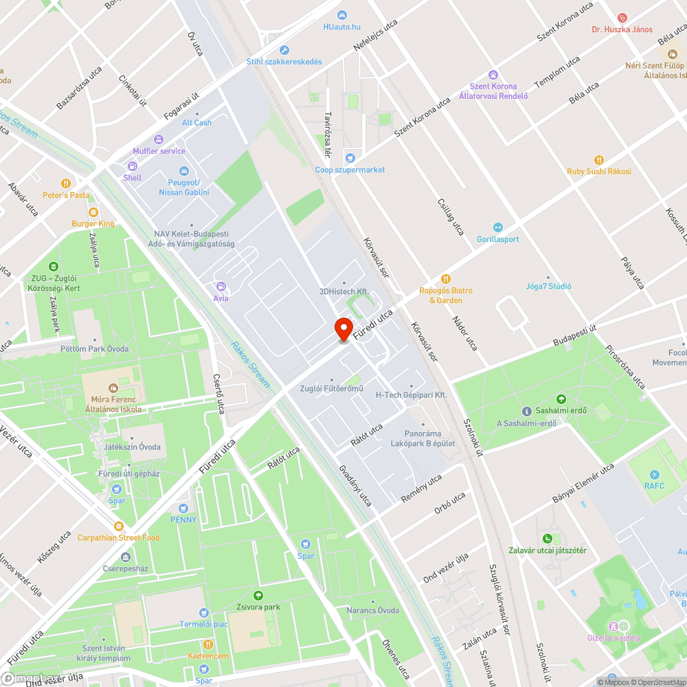 Felesleges betonkorlát bejelentés helye