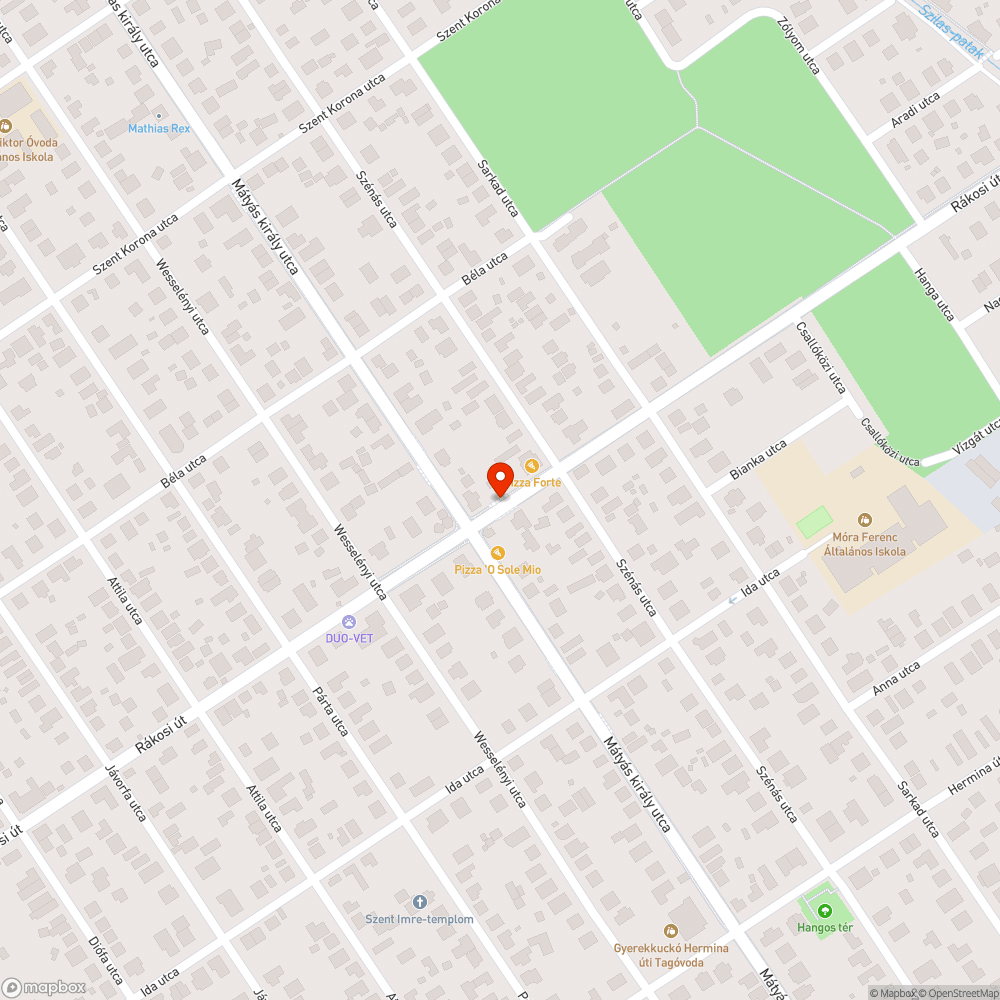 Hiányzó üvegek bejelentés helye