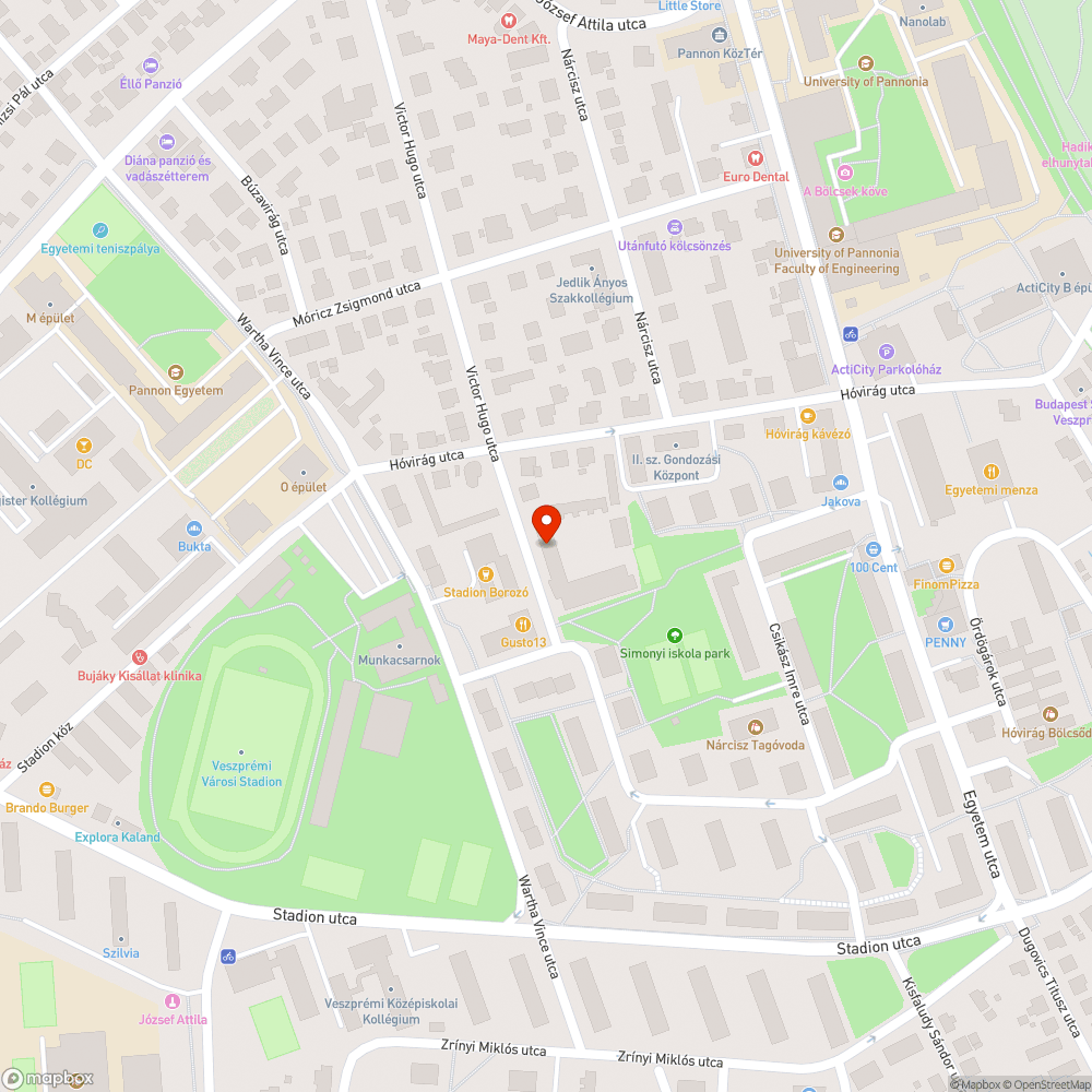 Rendszám nélküli Buick Park Avenue bejelentés helye