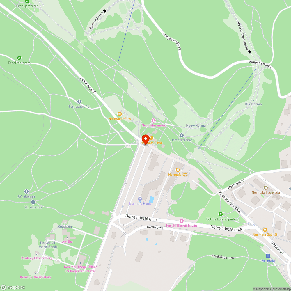 Kritikus parkolási helyzet a Normafán bejelentés helye