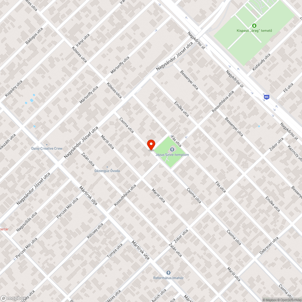 Roncsautó bejelentés helye