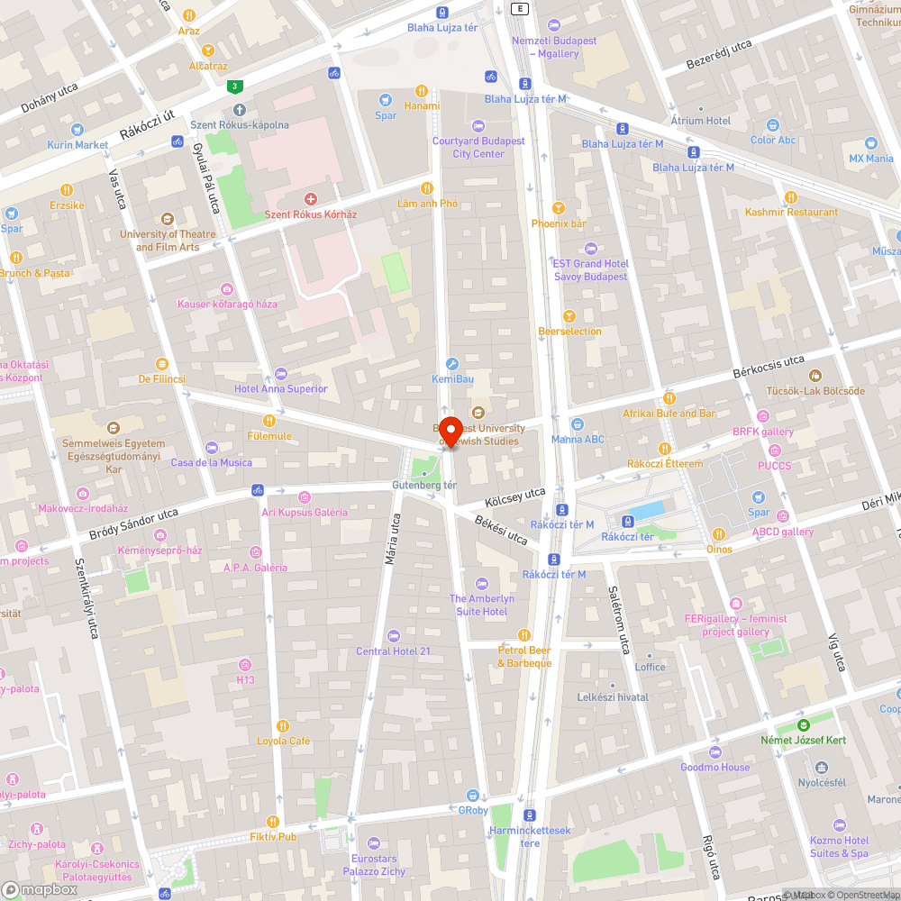 Hiányzó tábla bejelentés helye