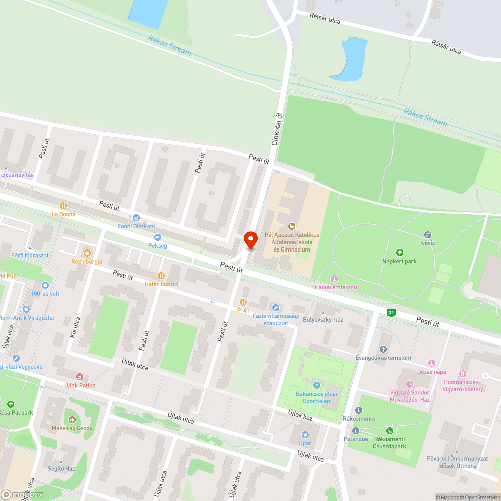 Lekopott zebra bejelentés helye