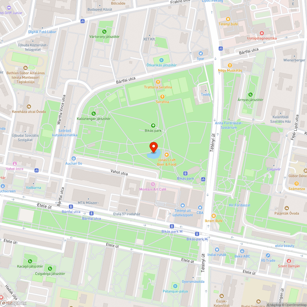 Üres faverem bejelentés helye