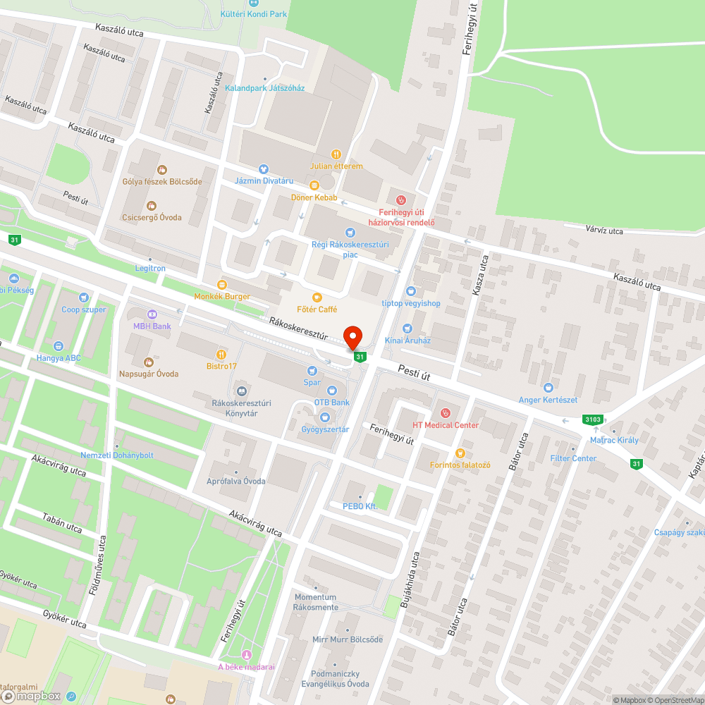 Törött fedlap bejelentés helye