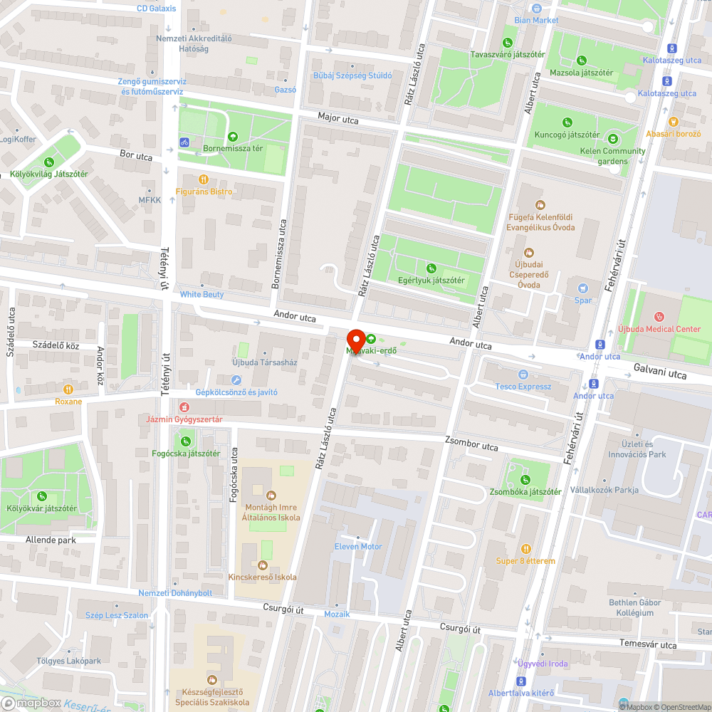 Lomok az utcán bejelentés helye