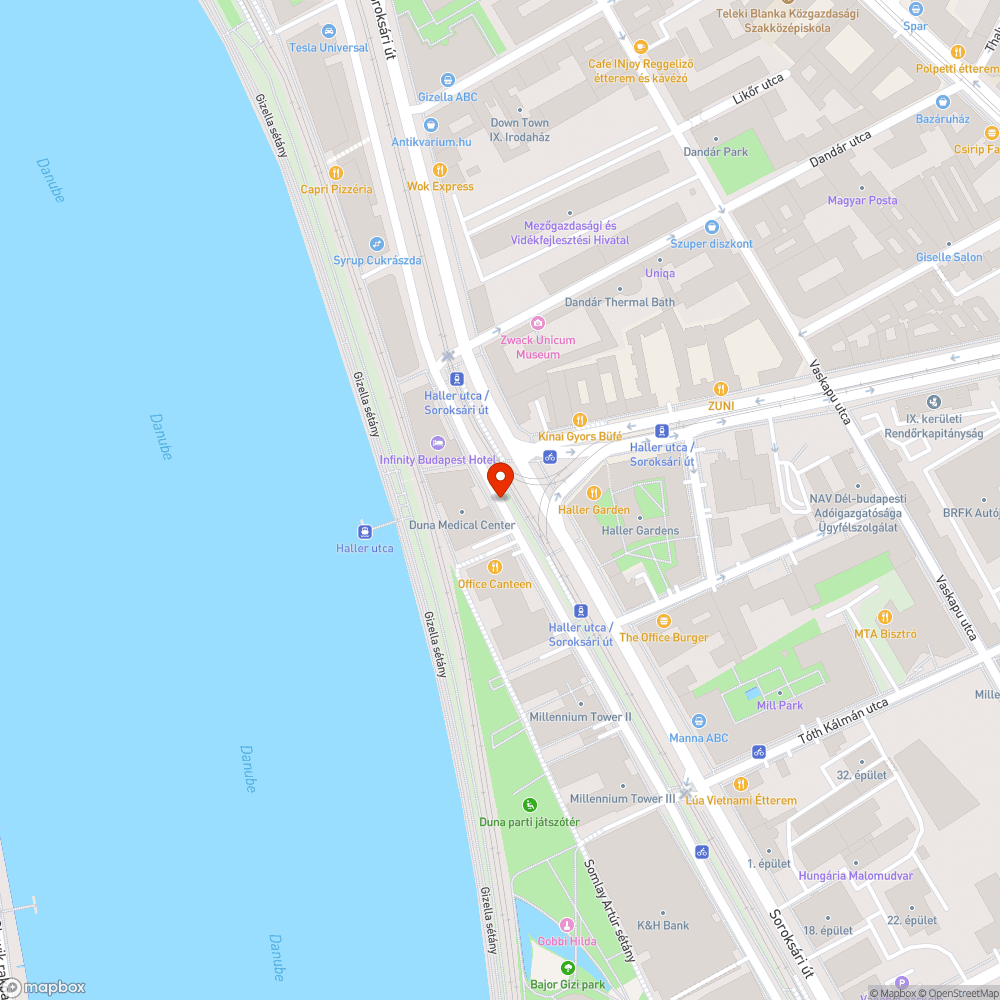 Hiányzó fényterelő bejelentés helye