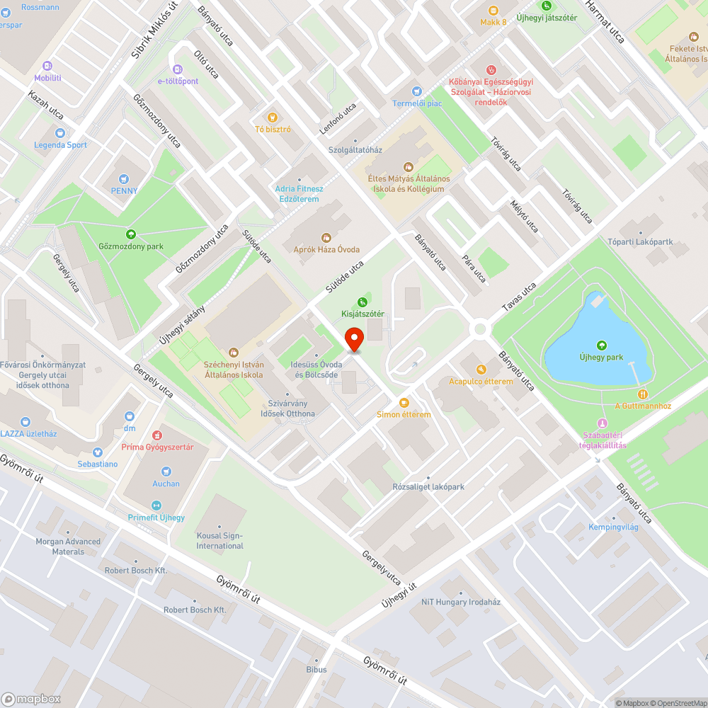 Pusztuló sövénysor bejelentés helye