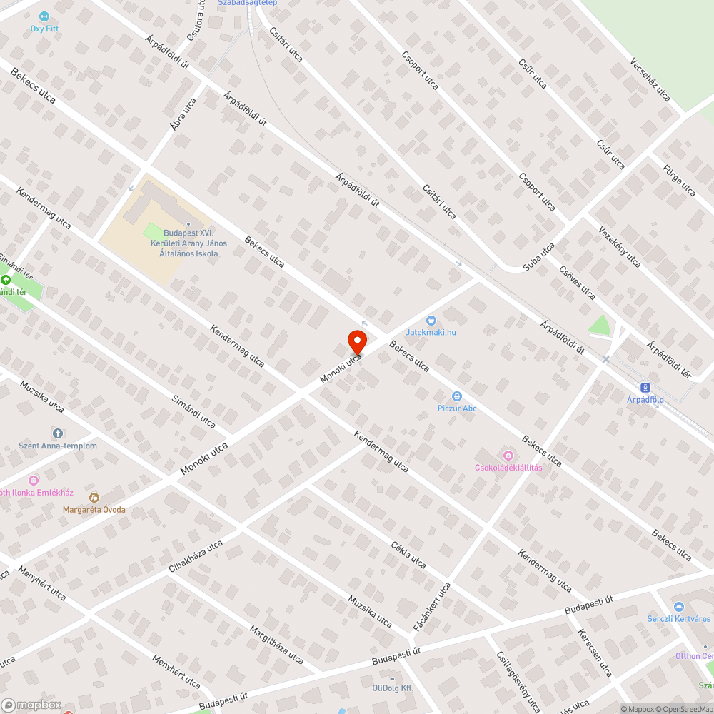 Matricás matrica bejelentés helye