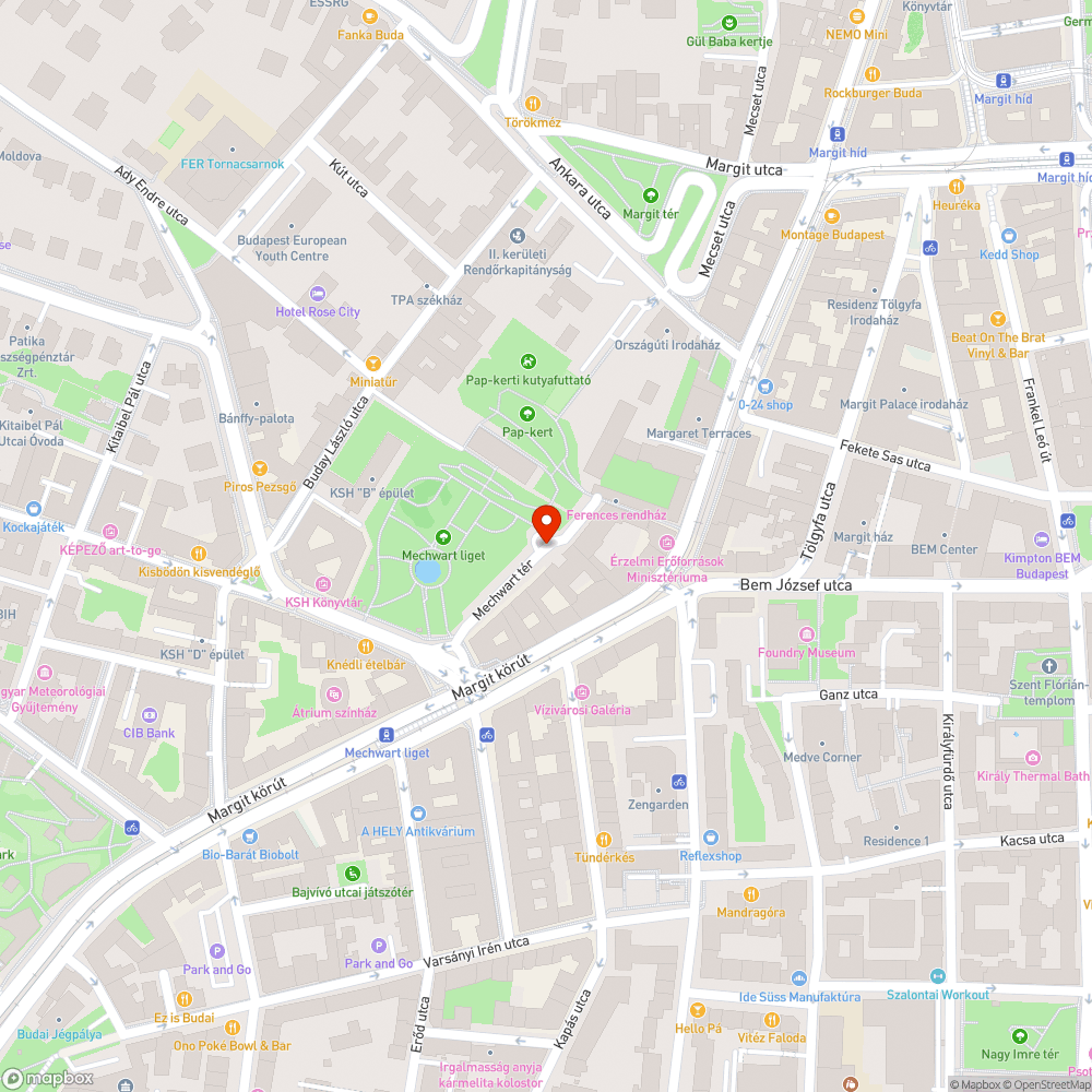 PATKANYOK ES MOCSOK bejelentés helye