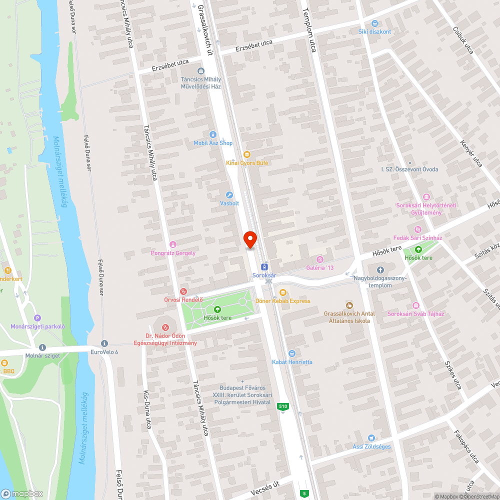 Karcos, graffitis HÉV utasváró bejelentés helye