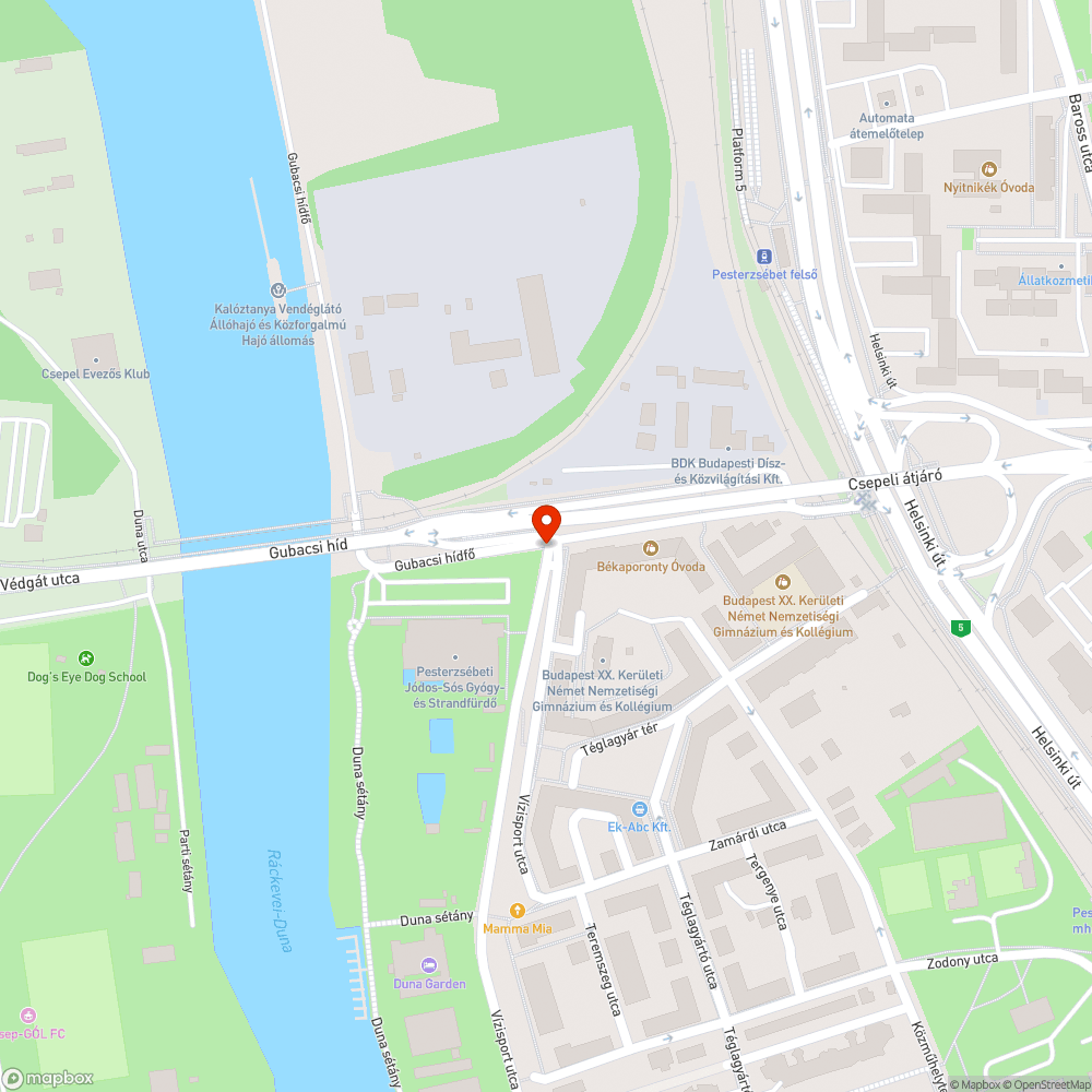 Elferdült táblák, oszlop bejelentés helye